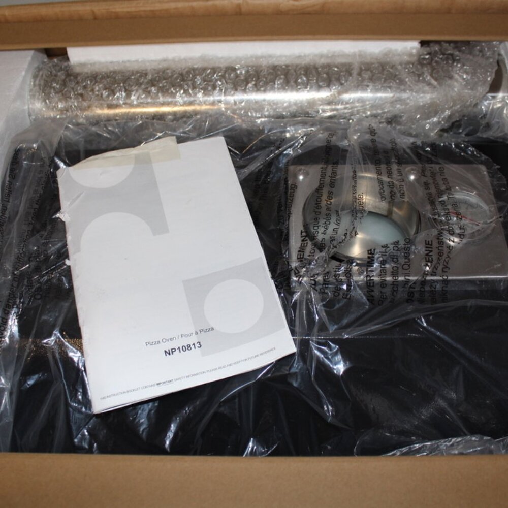 Costway Camping Outdoor Pizza Oven Maker Portable Wood Pellet Folding Legs NEW